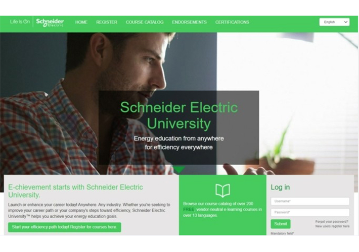 foto noticia Schneider Electric crea una plataforma de formación profesional para hacer frente a la escasez de talento en los centros de datos.